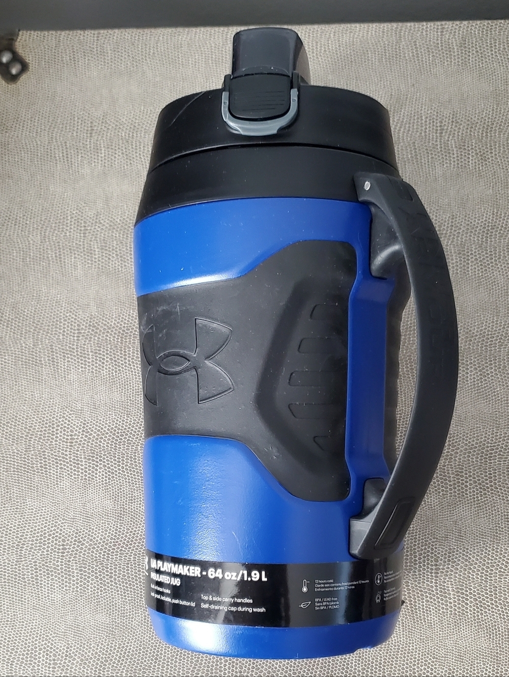 New Under Armour Playmaker Sports Jug 64 oz/1.9L Capacity.